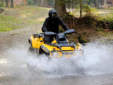 ATV üzerinde seyahat