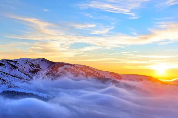 Paesaggio invernale — Foto Stock