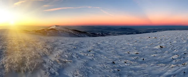 Vinter mountain — Stockfoto