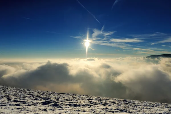 Kış dağ — Stok fotoğraf