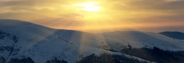 冬の山 — ストック写真