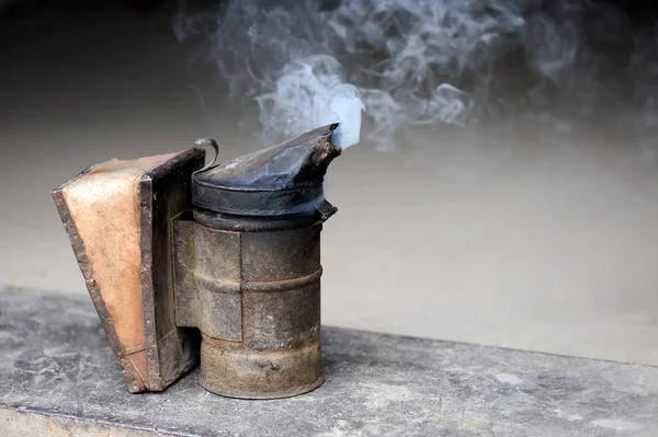 Closeup of bee smoker — Stock Photo, Image