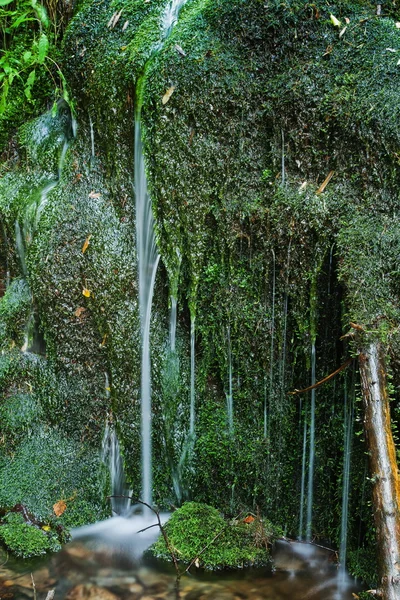 Szczegóły mały wodospad — Zdjęcie stockowe