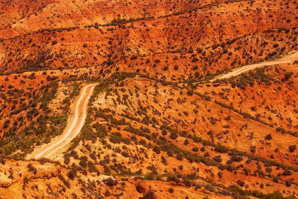 Resa Genom Spanien Genom Pyrenéerna Och Sierra Nevada Och Öknarna — Stockfoto