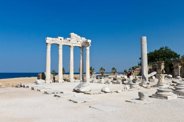 Tempel Apollo Sidan — Stockfoto