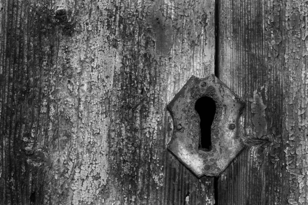 Old Wooden Doors Closeup Shot — Stock Photo, Image