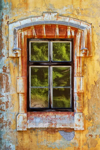 Ventana Histórica Iglesia Madera —  Fotos de Stock