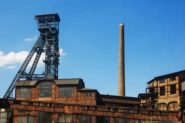Oude Verlaten Fabriek Stad — Stockfoto