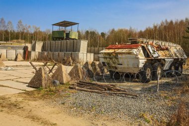 army base view at daytime 
