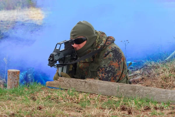 Sniper Training Daytime — Stockfoto