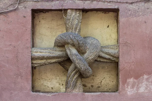 Stone Knot Small Little Window — Stock Fotó