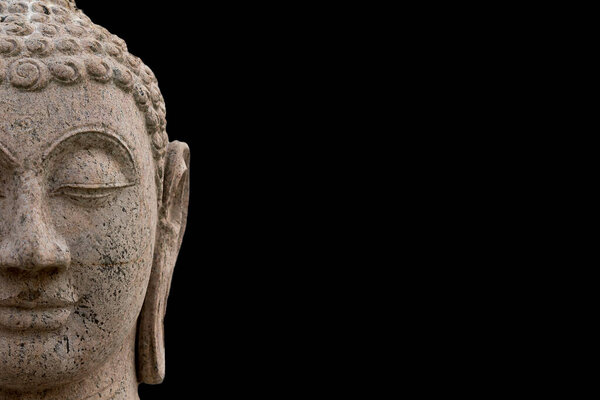 statue of Buddha in temple 