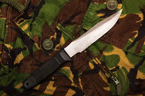 Army Knife Closeup Shot — 스톡 사진