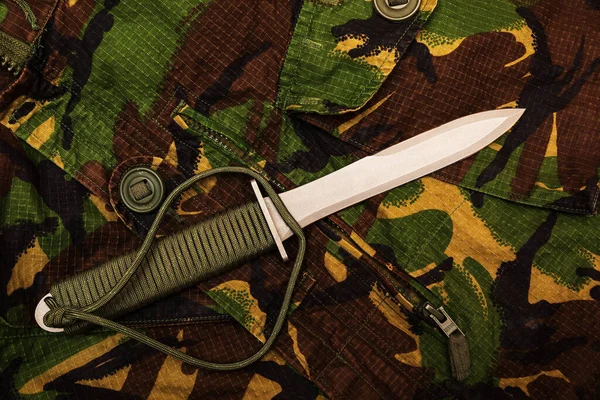 Army Knife Closeup Shot — Fotografia de Stock