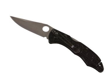 Army knife closeup shot