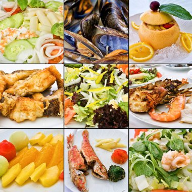 assorted healthy food collection 