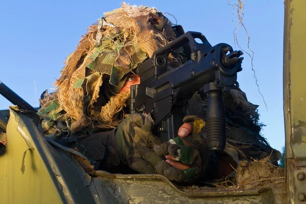Sniper Training Daytime — Stok fotoğraf