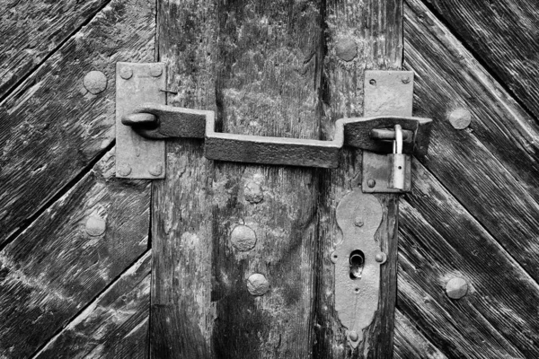 Golpeador Metal Puerta Antic — Foto de Stock