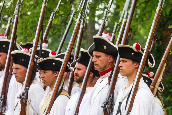 Kolin Czech Republic June 16Th 2019 Historical Appearance Battle Kolin — Fotografia de Stock