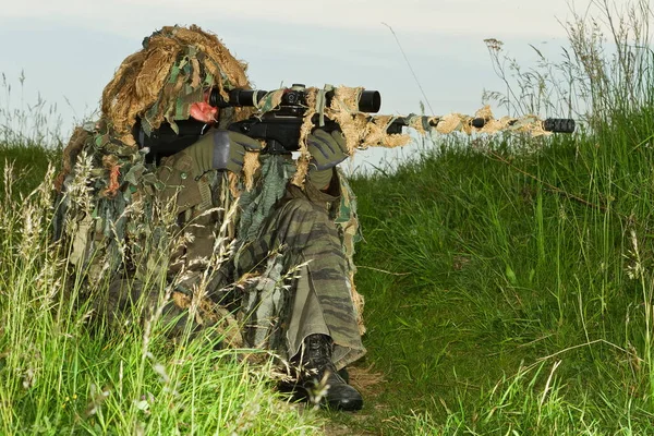 Sniper Training Daytime — Stok fotoğraf