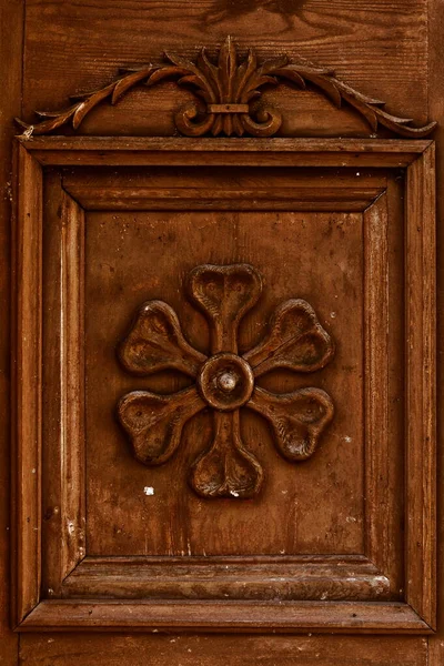 Decoration Old Antic Door — Stockfoto