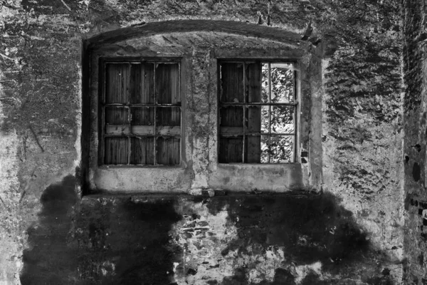 Old abandoned building, urban 