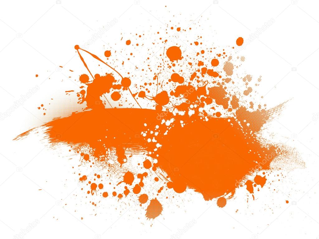 Orange spot