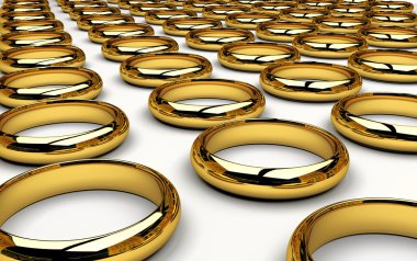 manufacturing goldsmith wedding rings and other clipart