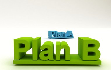 3D plan a - b alternatif stratejileri