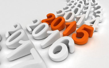 Yeni yıl 2015 takvimi
