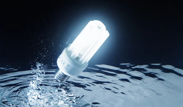 Low-energy light bulb — Stock Photo, Image