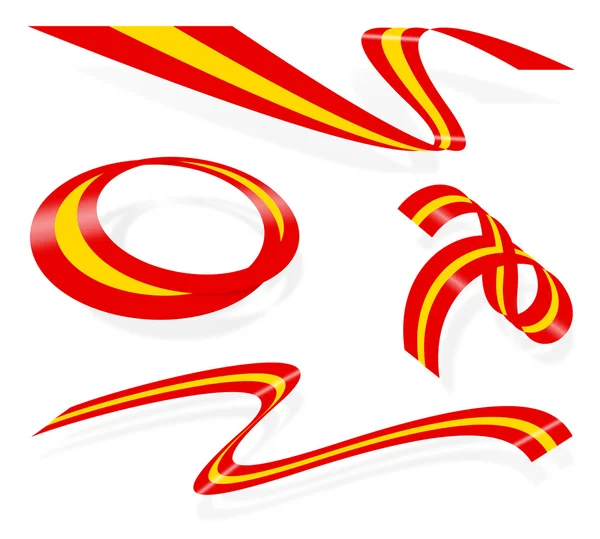 Logo - şerit ulus — Stok fotoğraf