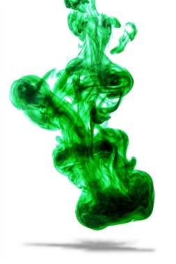 Fluid liquid green clipart