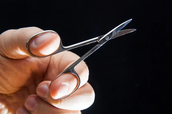 Corte con tijeras — Foto de Stock