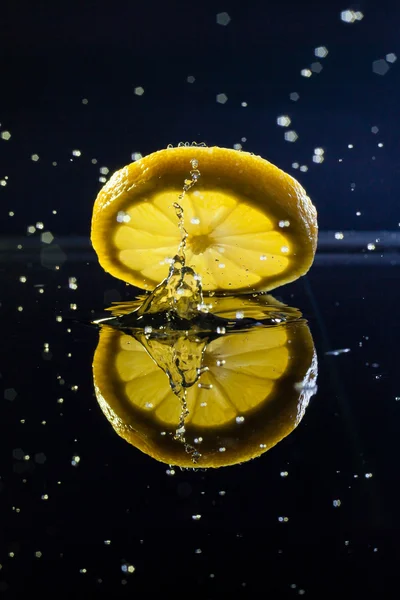 Limone natura morta — Foto Stock