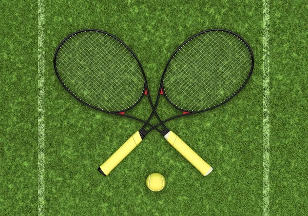 Torneio de Tênis - Wimbledon — Fotografia de Stock