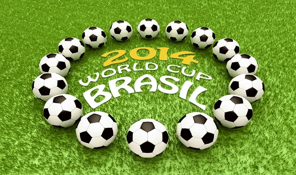 Copa Mundial FIFA 2014 — Foto de Stock
