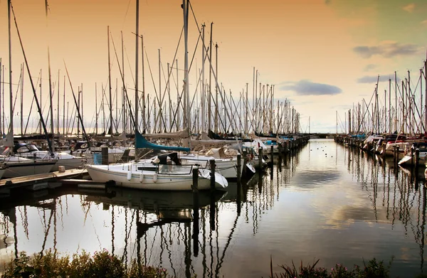 Barcos de puerto — Foto de Stock