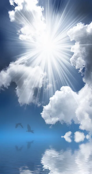 Spiritual clouds — Stock Photo, Image