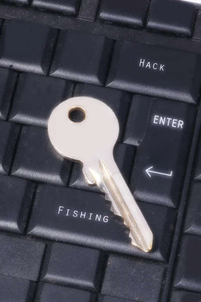 Internet security key — Stock Photo, Image