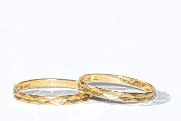 Goldene Ringe — Stockfoto