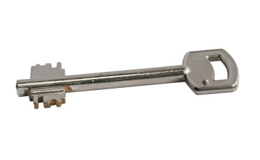 Beyaz arka plan izole anahtar