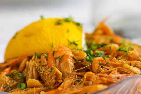 Salada de camarão — Fotografia de Stock