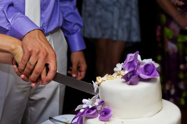 Torta nuziale — Foto Stock