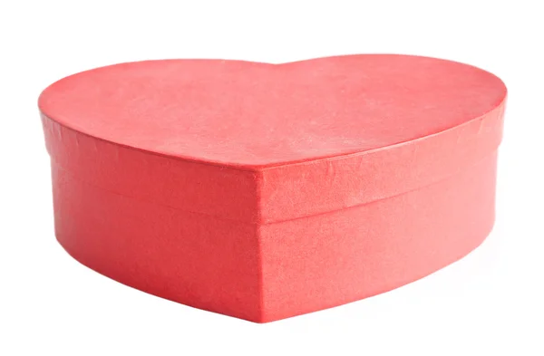 Heart box isolated on white background — Stock Photo, Image