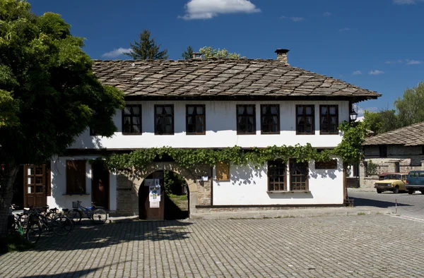 Gamla hus i triavna, Bulgarien — Stockfoto