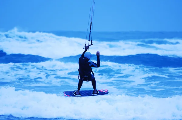 Vliegersurfen — Stockfoto