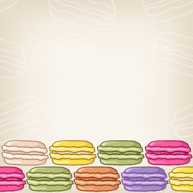 bademli kurabiye arka plan