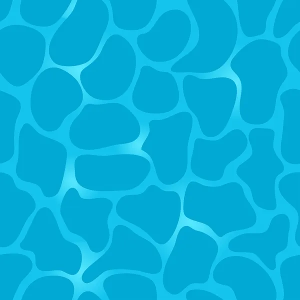 Fondo marino azul sin costuras — Vector de stock