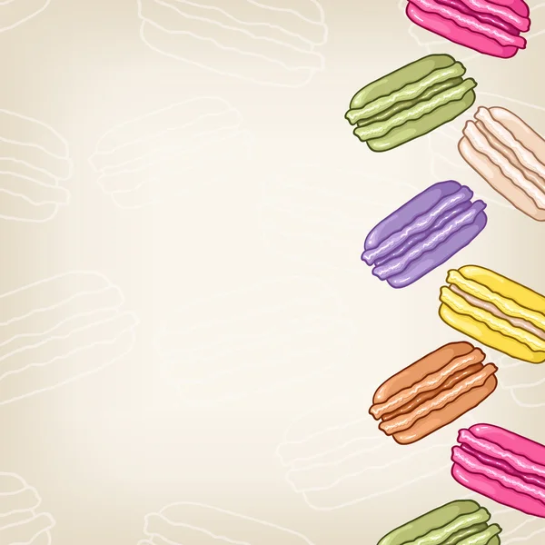 bademli kurabiye arka plan